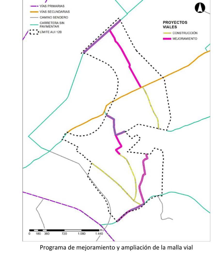 Programa de mejoramiento y ampliación de la malla vial