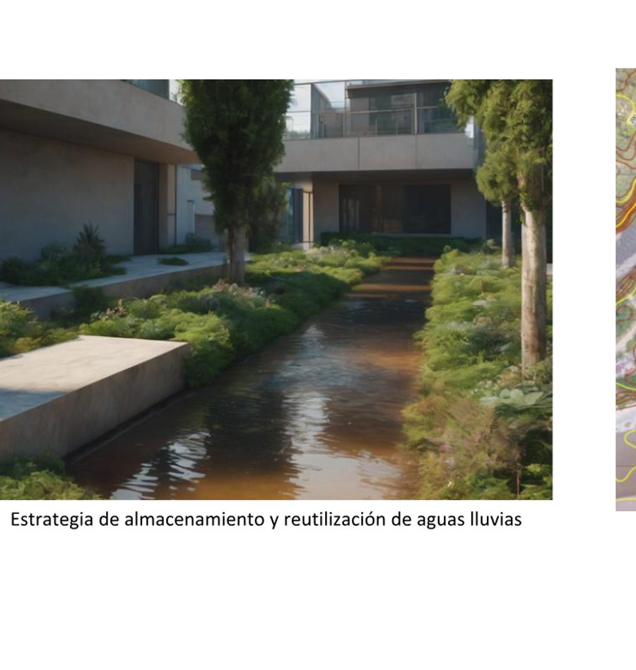 Estrategia de almacenamiento y reutilización de aguas lluvias