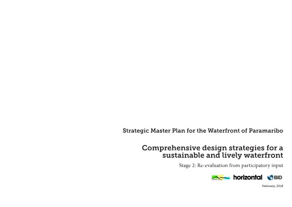Portada · Strategic Master Plan for the Waterfront of Paramaribo